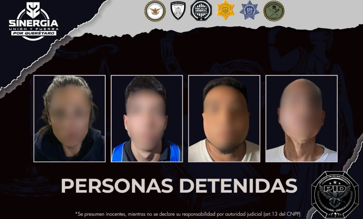 Lee más sobre el artículo Detienen a 4 narcomenudistas durante cateos en la zona metropolitana