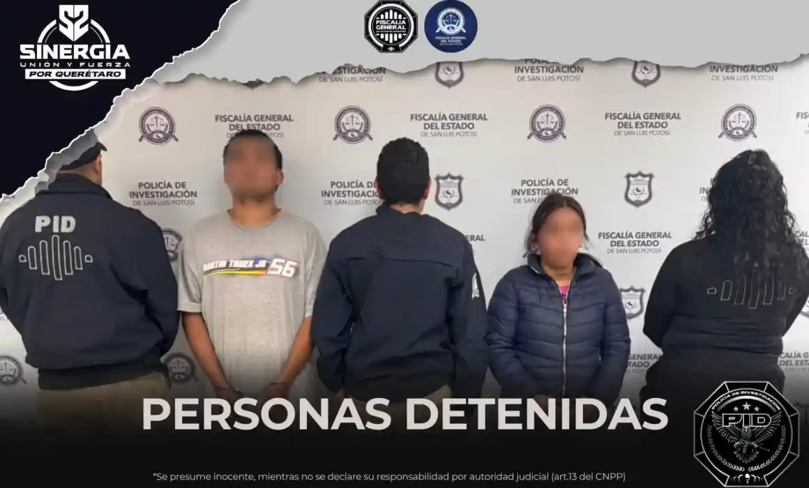 Lee más sobre el artículo Detienen a pareja en San Luis Potosí por robo en Querétaro