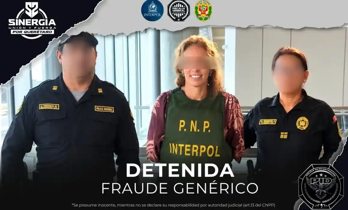 Lee más sobre el artículo Logran detención de María N en Perú por fraude cometido en Querétaro